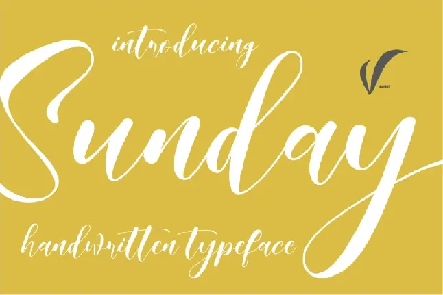 Sunday Script font