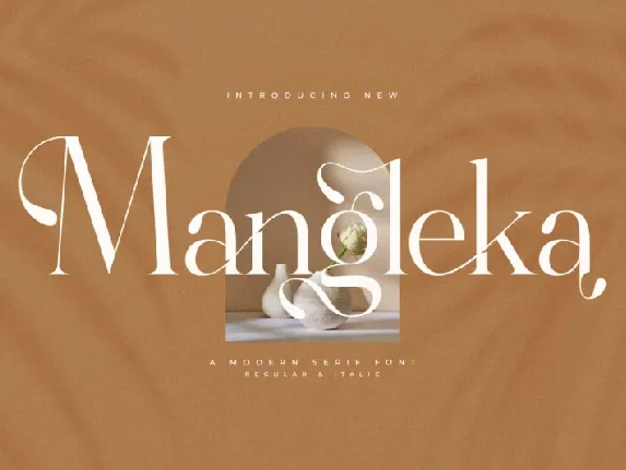 Mangleka font