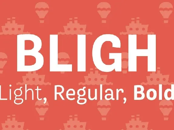 Bligh font