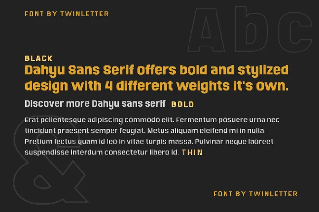 Dahyu font