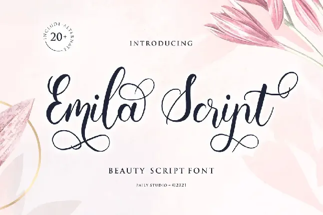 Emila font