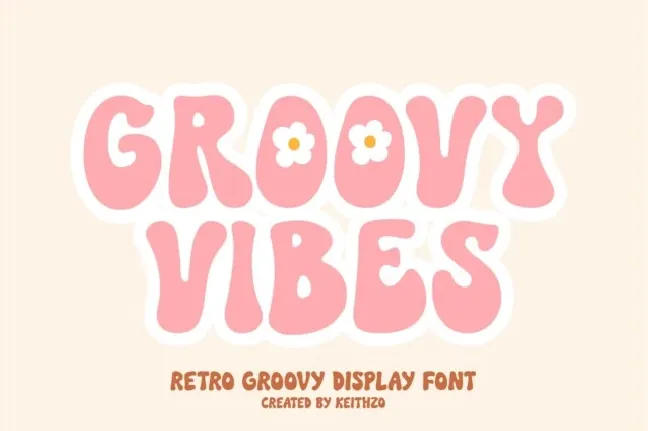 Retro Sunday font