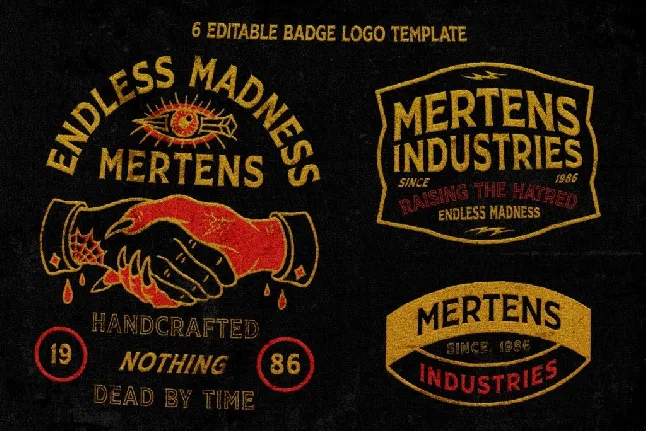 Mertens Demo font