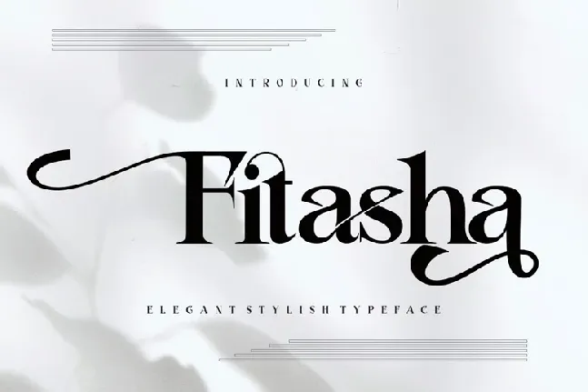 Fitasha font