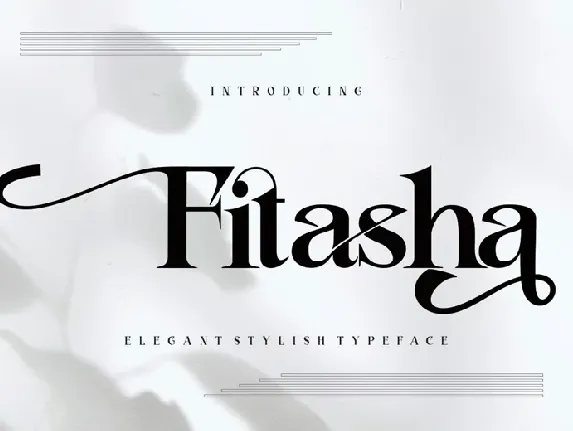 Fitasha font