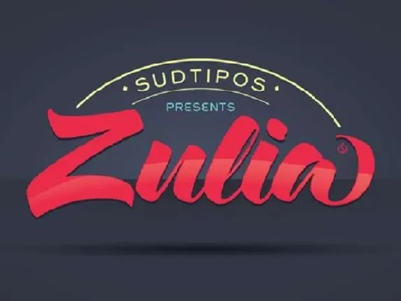 Zulia Free font