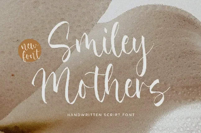 Smiley Mothers font