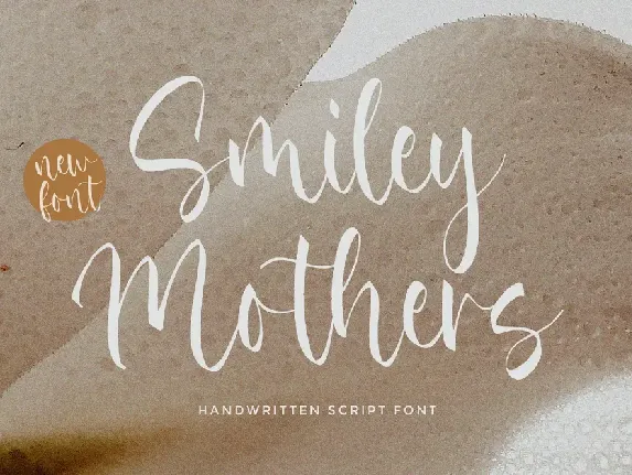 Smiley Mothers font