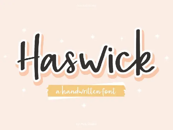 Haswick font