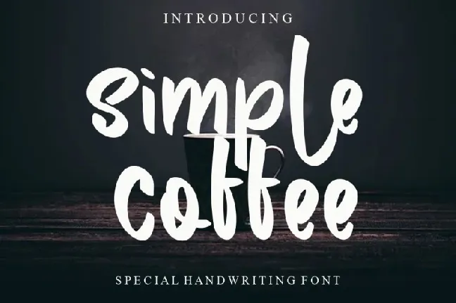 Simple Coffee font