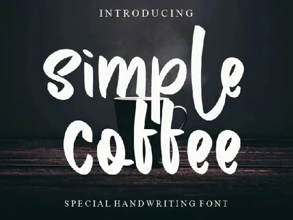 Simple Coffee font