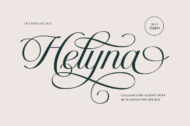 Helyna font