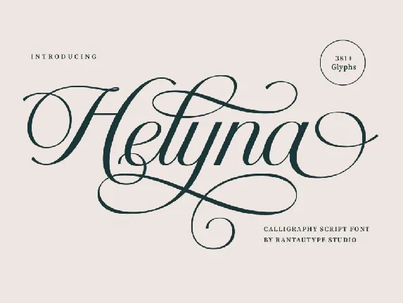 Helyna font