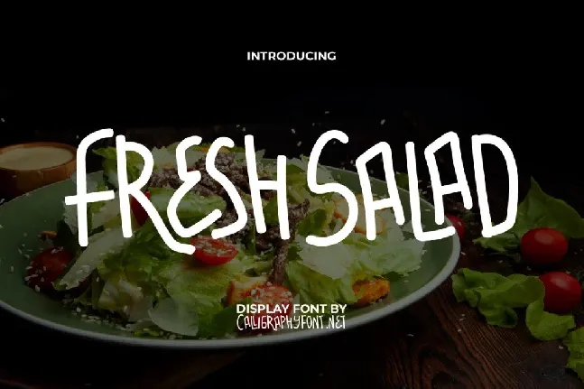 Fresh Salad Demo font