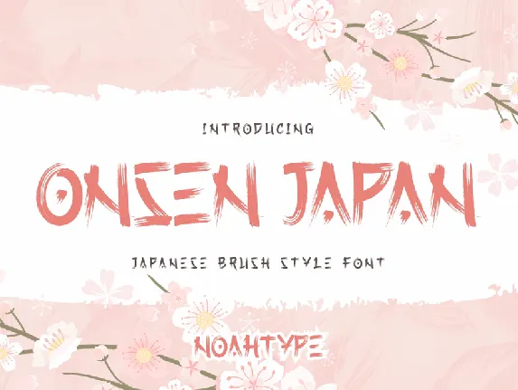 Onsen Japan Demo font