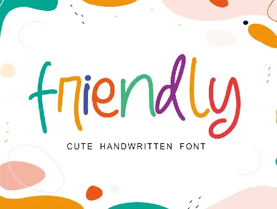 friendly font