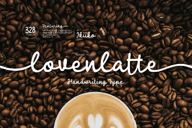 Loven Latte font