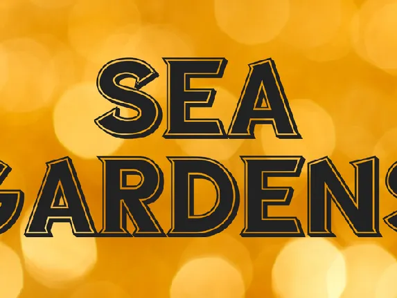 Sea Gardens font