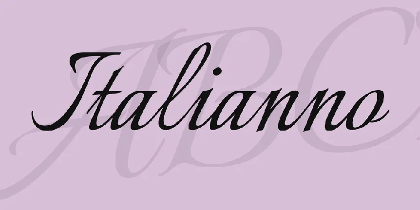 Italianno font