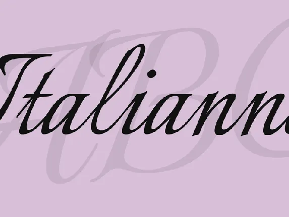 Italianno font