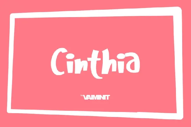 Cinthia font