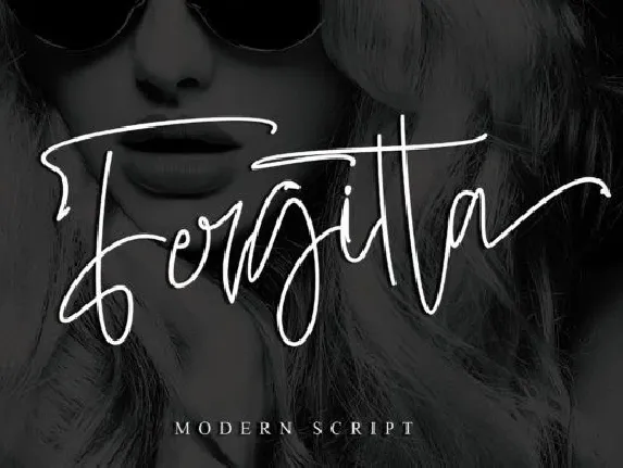 Fergitta Signature font