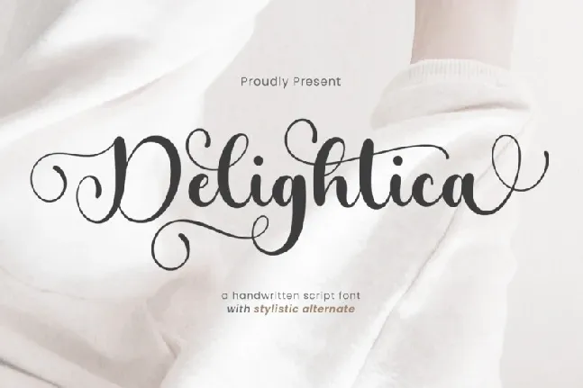 Delightica font