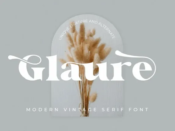 Glaure font