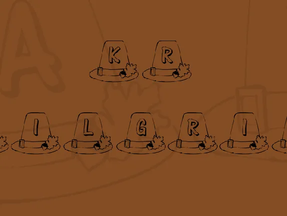 KR Pilgrim font