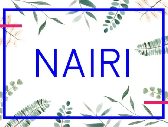 Nairi Normal Typeface font