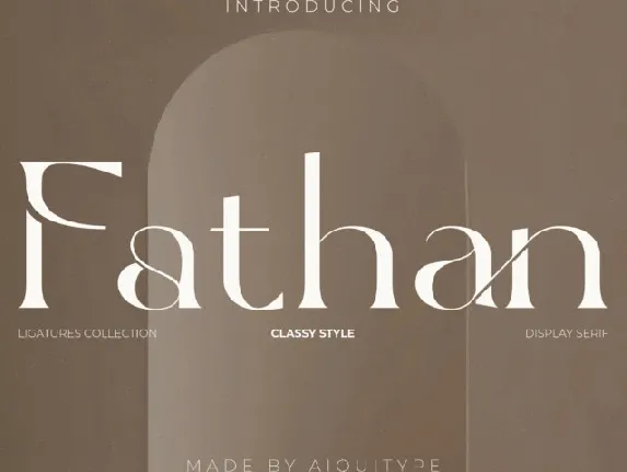 Fathan font