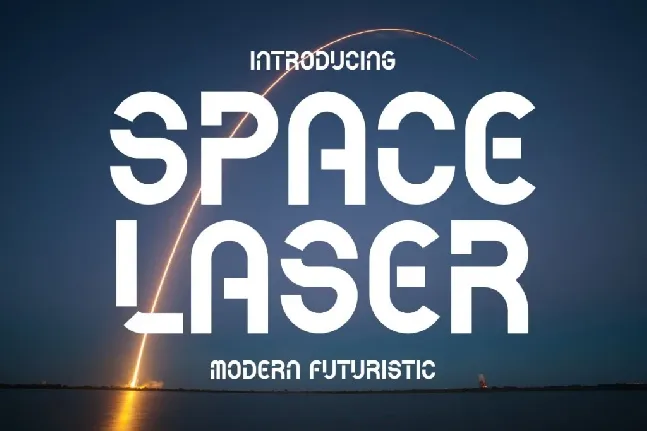 Space Laser font