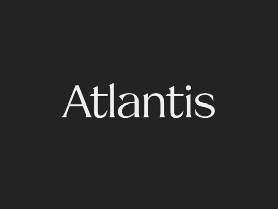 Atlantis Typeface font