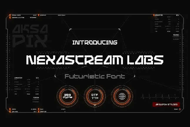 Nexascream Labs font