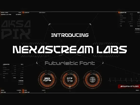 Nexascream Labs font