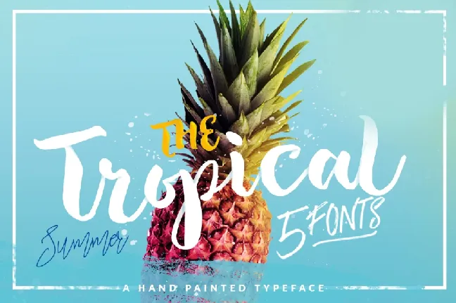 Tropical Brush Script Free font