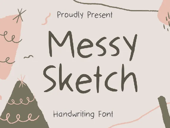 Messy Sketch font