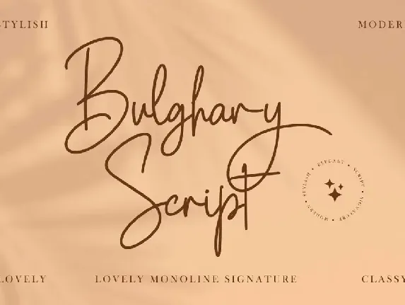 Bulghary font