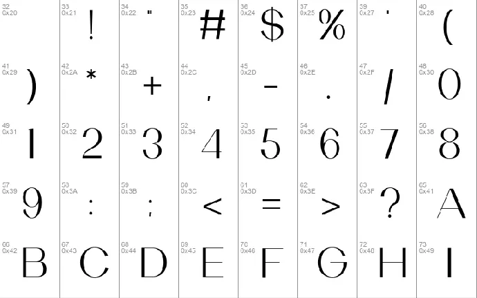 OLARWE font