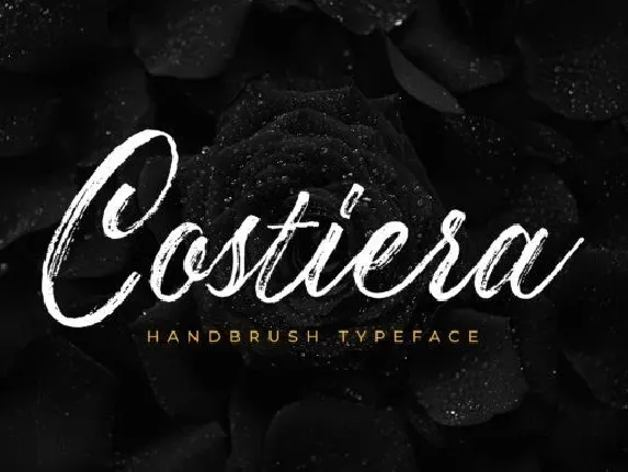 Costiera Hand Brush font