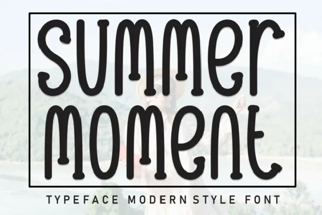 Summer Moment font