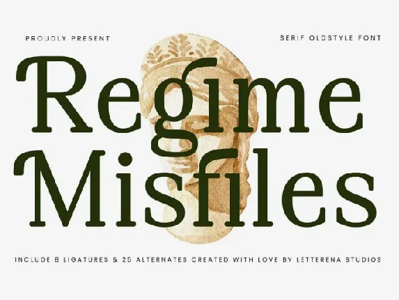 Regime Misfiles Free font