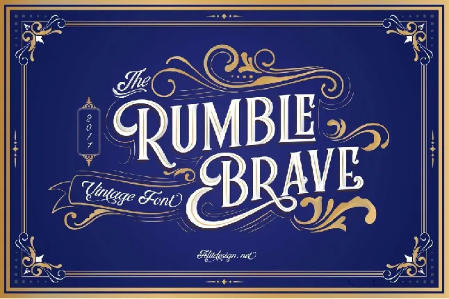 Rumble Brave font