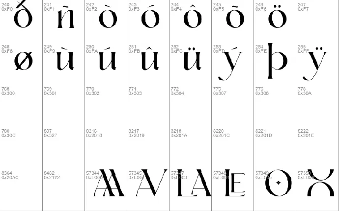 Eu Alonira font