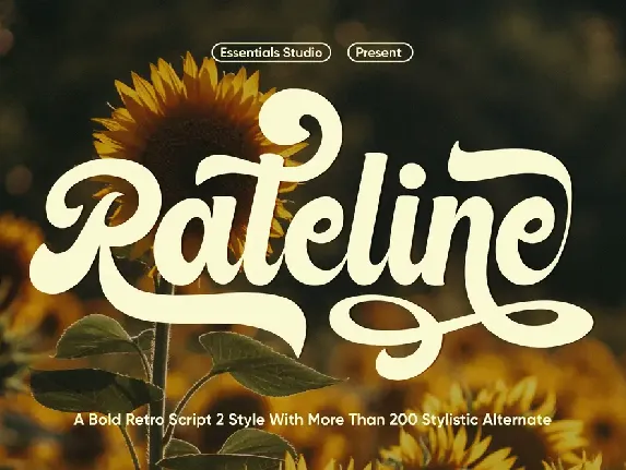 Rateline font