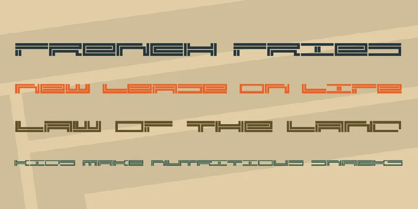 TrackManic font