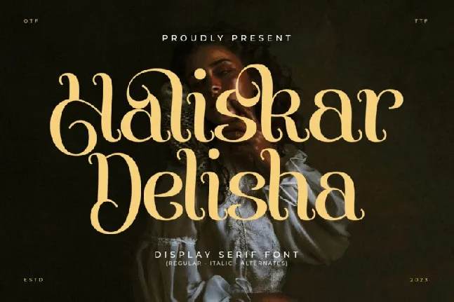 Haliskar Delisha font