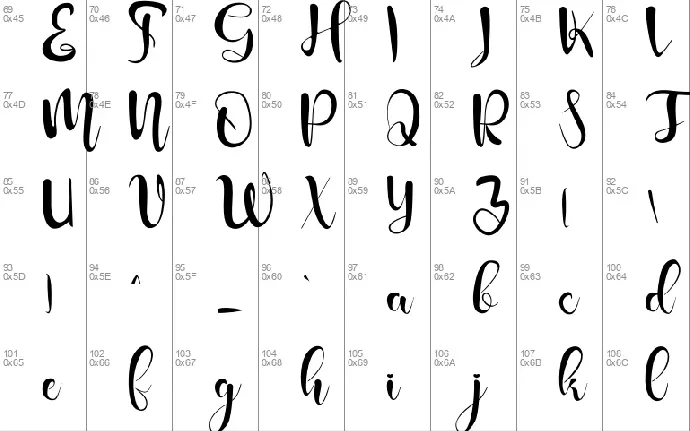 Geniusly Calligraphy font