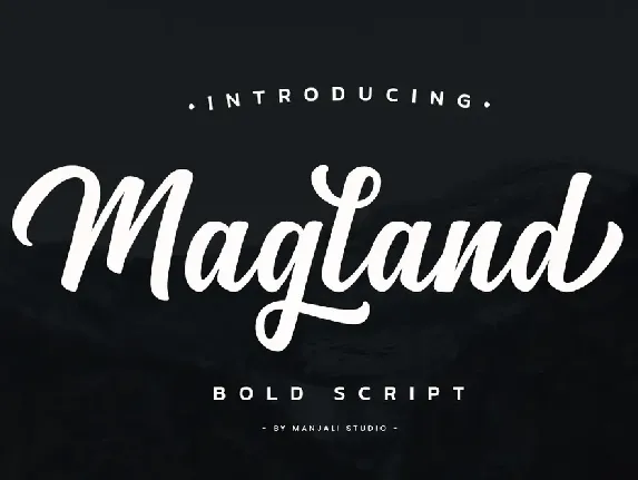 Magland font