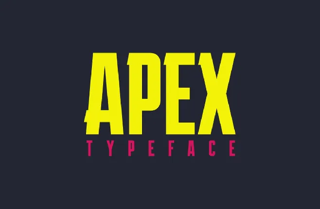 Apex Legends font